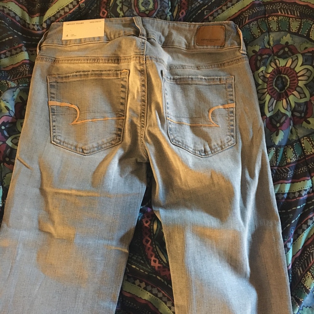 Artist flare American eagle jeans long